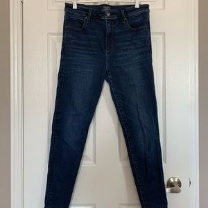 Abercrombie High Waisted Skinny Jeans